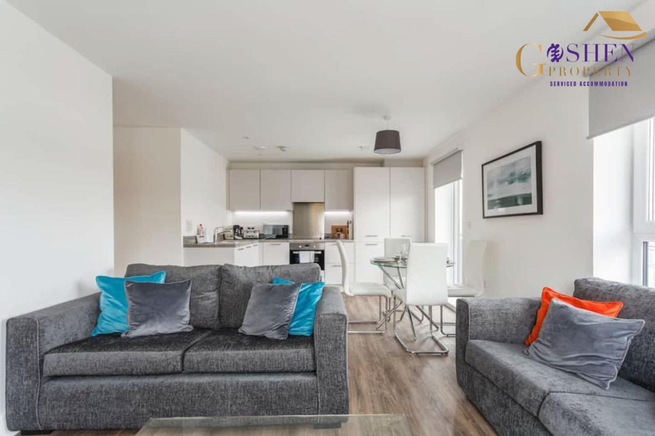 2 Bedroom Apartment Chapel Riverside At Goshen Property Serviced Accommodation Southampton, Free Wifi & Parking מראה חיצוני תמונה